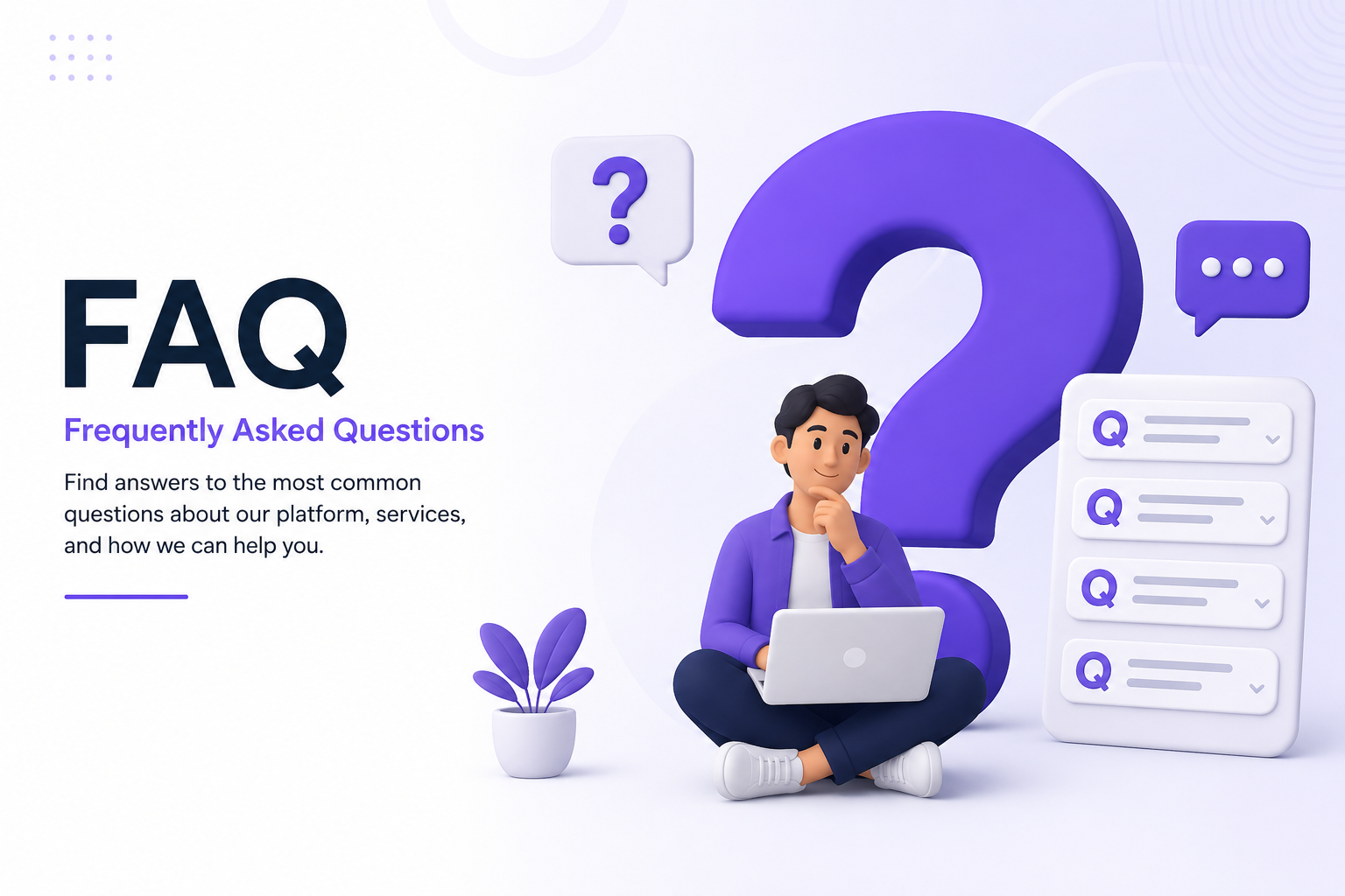 Frequently Asked Questions illustration